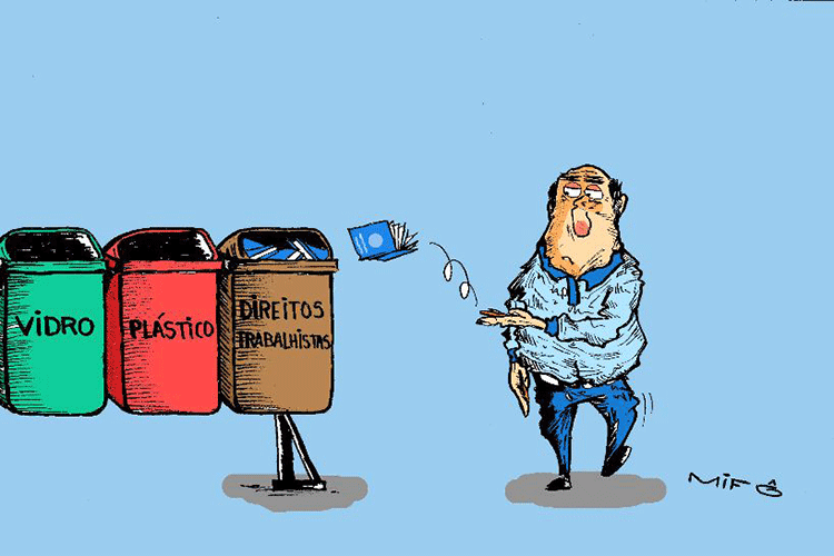charge lei da terceirizacao